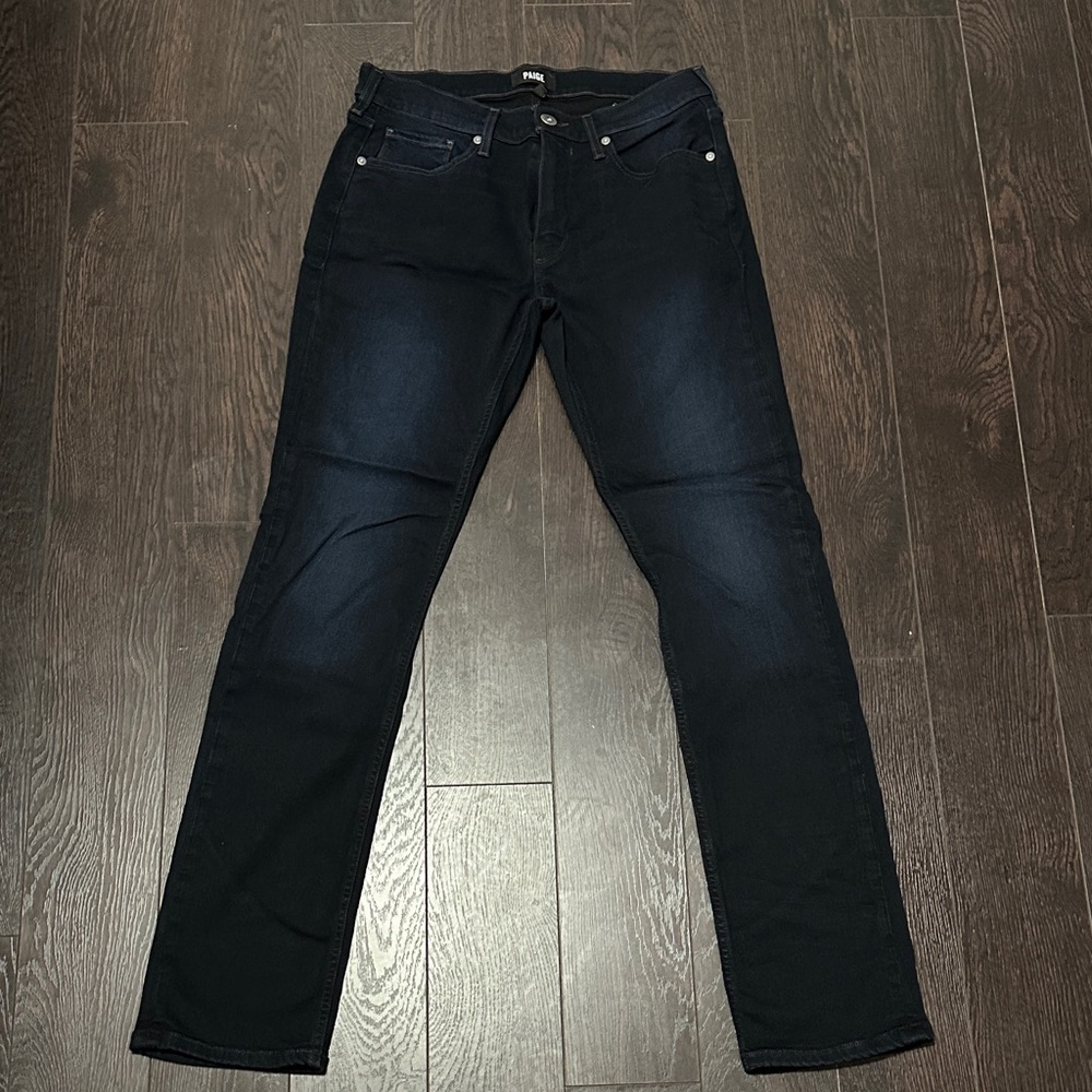 Paige Men's Midnight Blue Slim Jeans